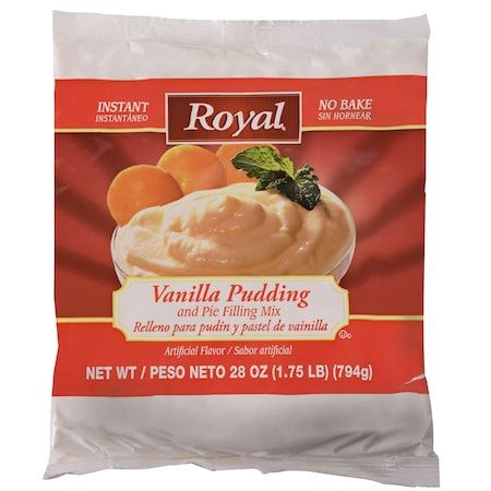Royal Instant Vanilla Pudding And Pie Filling Mix 28 oz., PK12 PK12 48520